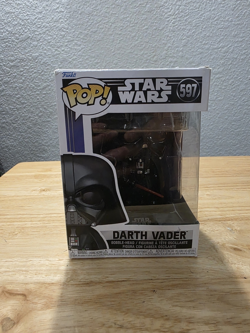Funko Pop! Star Wars Darth Vader #597 - Black Collectible